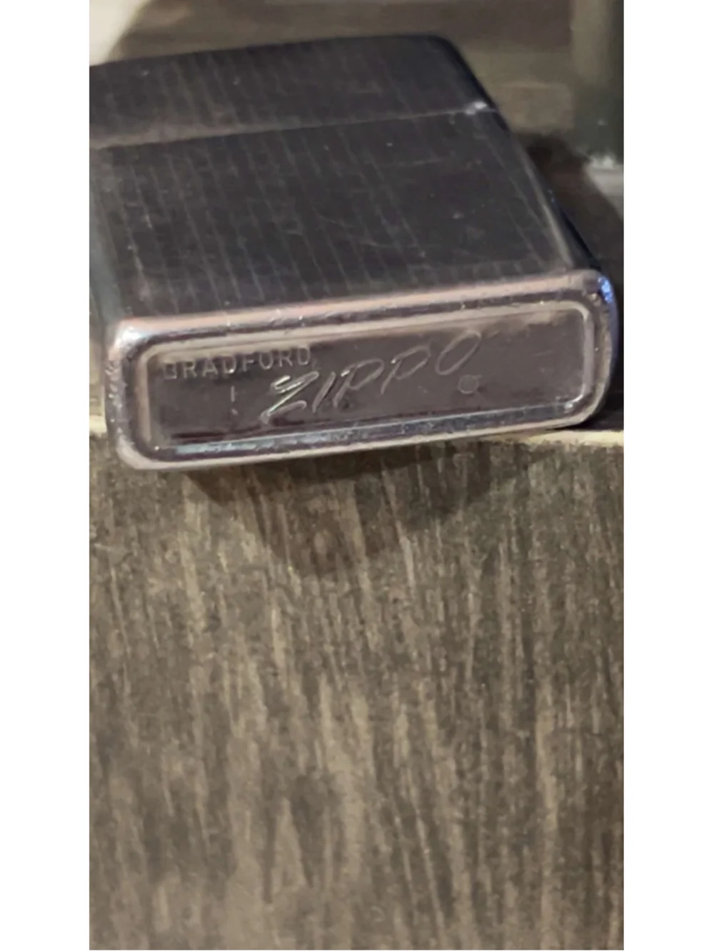 Men's Zippo Silver Lighter One Size
